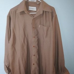 Yves saint Laurent men's dress shirt Size L